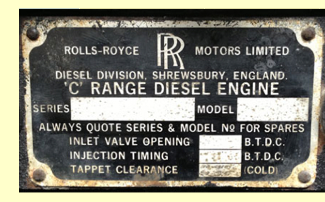 Rolls Royce C Range